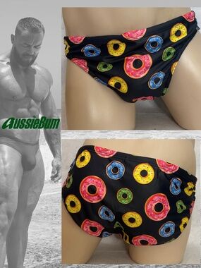 Aussiebum Swimsuit XL 80% nylon/20% elastane Internal drawstring Lined crotch